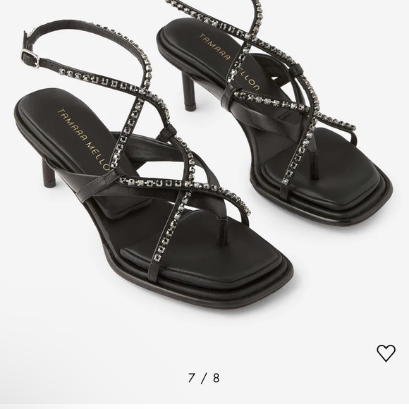 NIB, includes dust bag. Tamara Mellon, pillow top, genuine leather size 37. - Picture 6 of 9